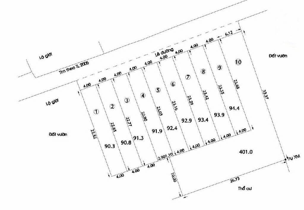 Đất nền mặt tiền Thạnh Lộc 29, Quận 12, 96m², giá 5.x tỷ - Cơ hội đầu tư sinh lời!