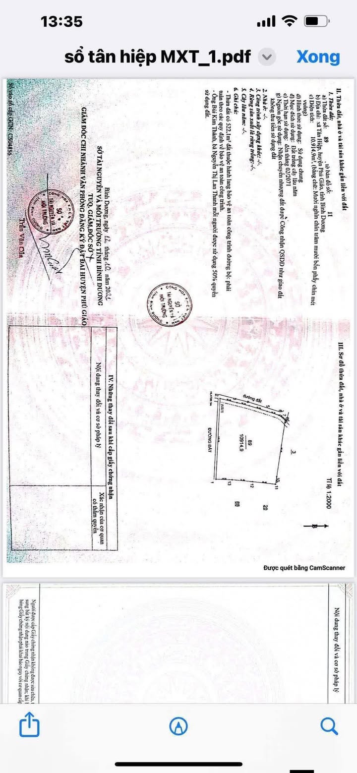 Đất nền Tân Hiệp 10.000m² giá 50 tỷ - Mặt tiền đường Gia đắc địa!