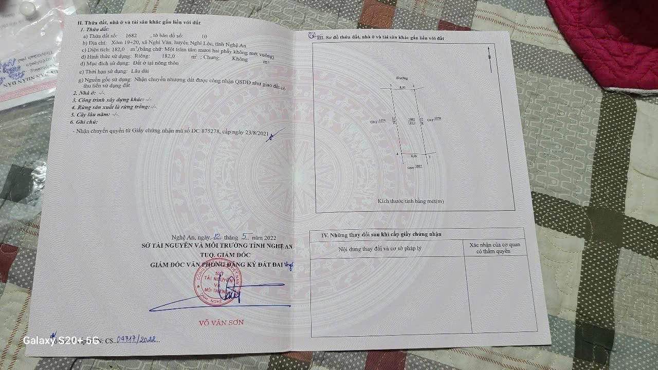 Đất thổ cư Nghi Lộc 182m² giá 430 triệu - Bán gấp không kì kèo!