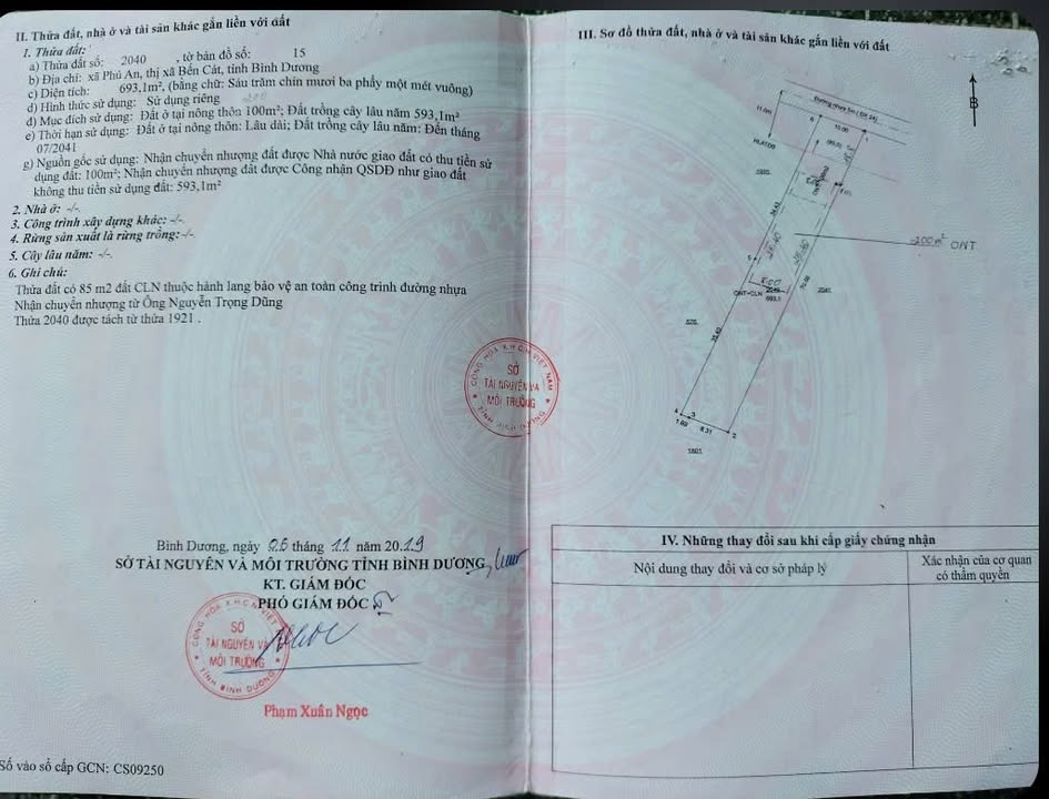 Đất thổ cư Phú An Bến Cát 700m² giá 4.2 tỷ - Đầu tư sinh lời ngay!