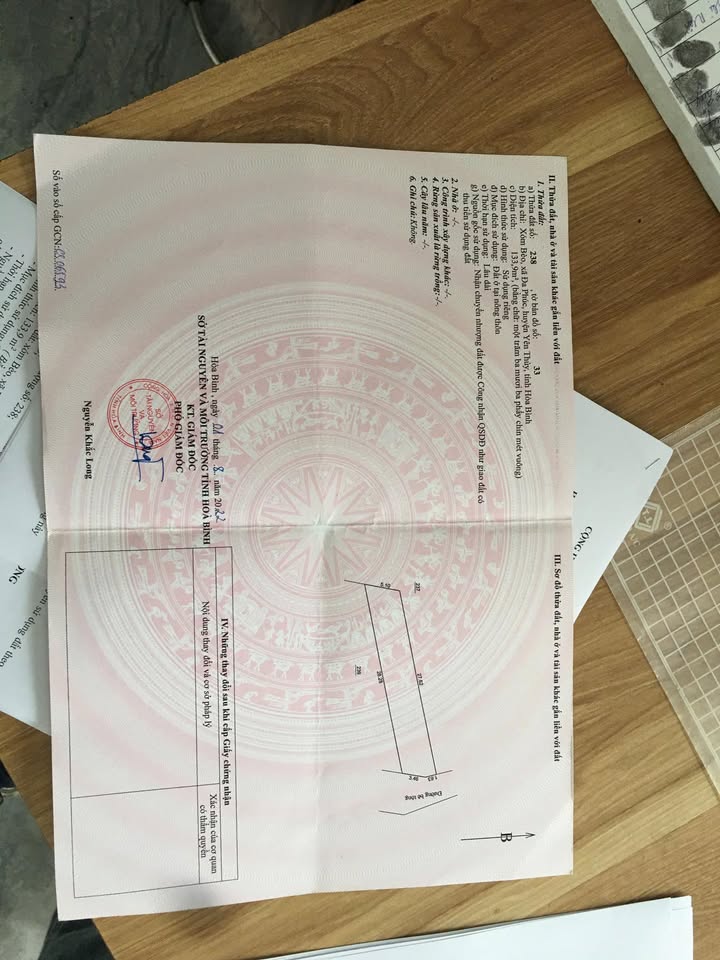 Đất nền Đa Phúc Yên Thủy 133,9m² giá 200 triệu - Cơ hội đầu tư tuyệt vời!