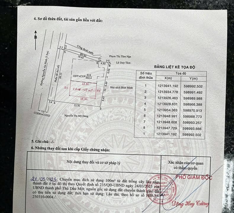 Đất nền mặt tiền đường Nguyễn An Ninh, Thủ Dầu Một, 562m² giá 45 tỷ - Kinh doanh cực đẹp!