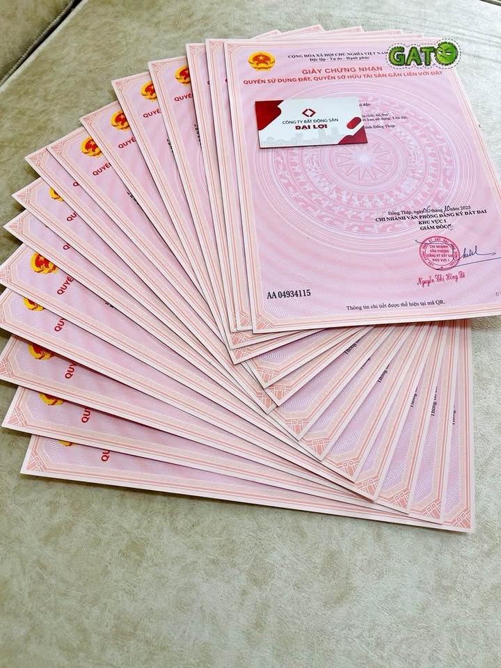 Đất nền Long Hòa B, Đạo Thạnh, Mỹ Tho 60m² - Sổ đỏ chính chủ, giá chỉ 800 triệu!