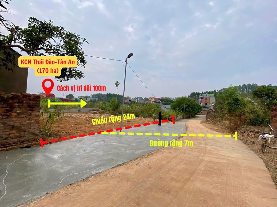 Đất nền phường Tân An Yên Dũng 600m² giá 3 tỷ - Đầu tư sinh lời ngay!