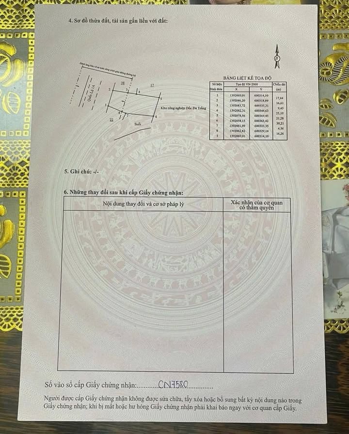 Đất nền mặt tiền QL1A xã Vạn Hưng 1079m² giá chỉ 5.39 tỷ - Cơ hội đầu tư sinh lời!