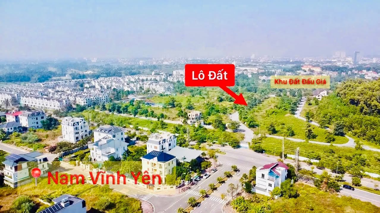 Bán lô biệt thự nhà vườn Mậu Lâm, Vĩnh Yên 176m² giá 4.84 tỷ - Cơ hội đầu tư hấp dẫn!