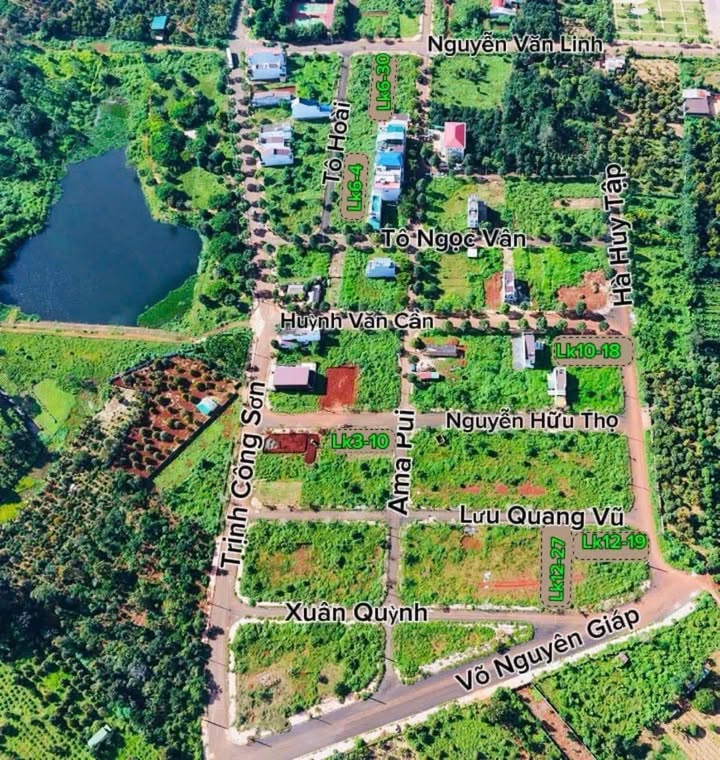 Đất nền Khu Palama Buôn Hồ 150m² giá 1.96 tỷ - View hồ đẹp