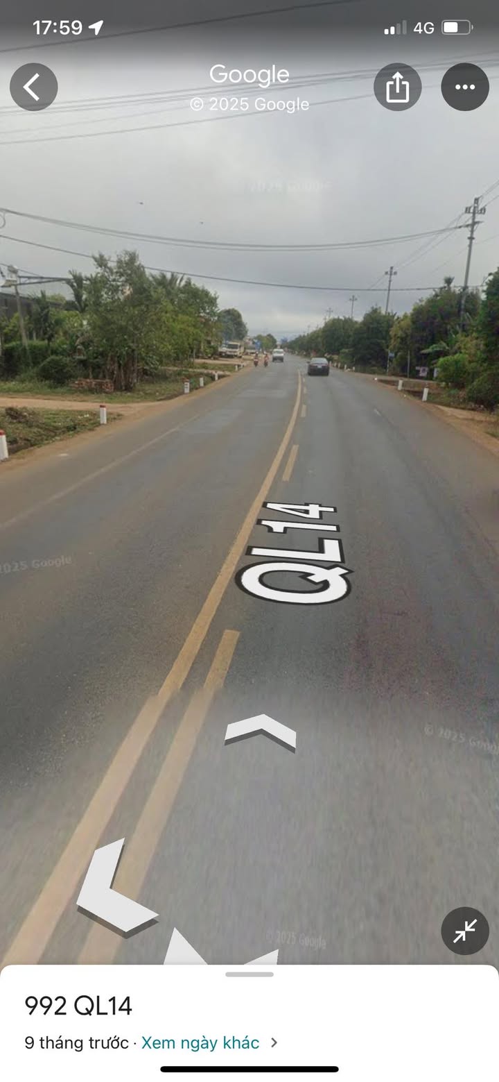 Đất mặt tiền Quốc Lộ 14, phường Cư Bao, 1000m² - Giá tốt cho đầu tư!