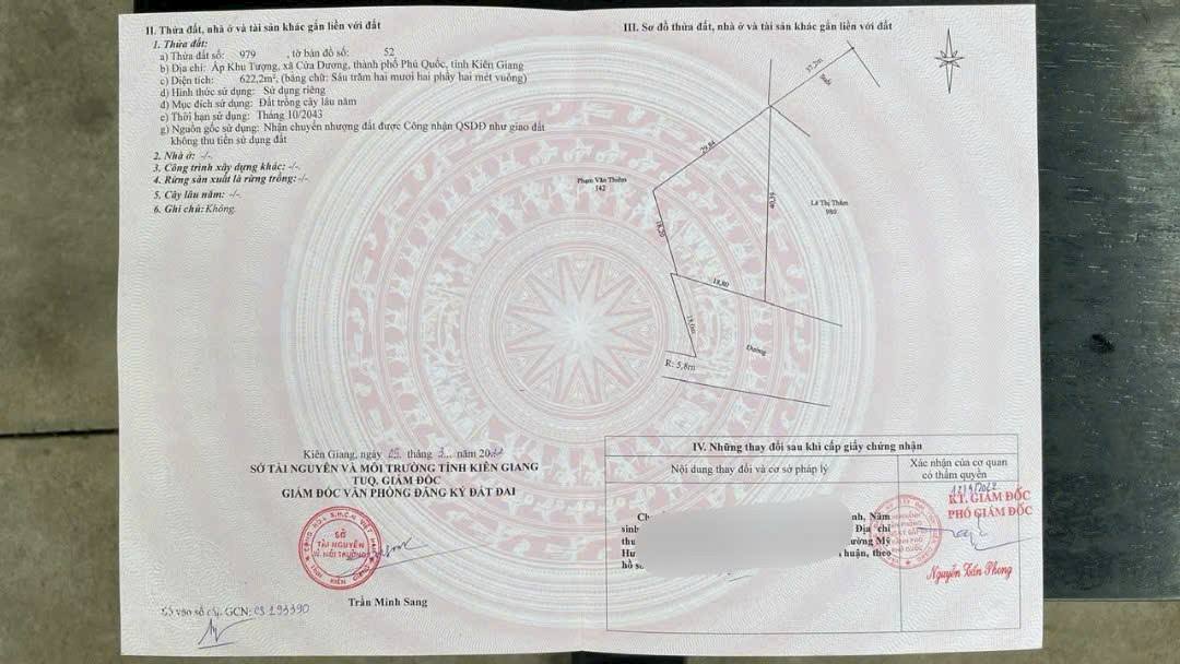 Lô đất mặt tiền đường Dương Tơ Phú Quốc 622m² giá 3.3 tỷ - Sổ hồng chính chủ!