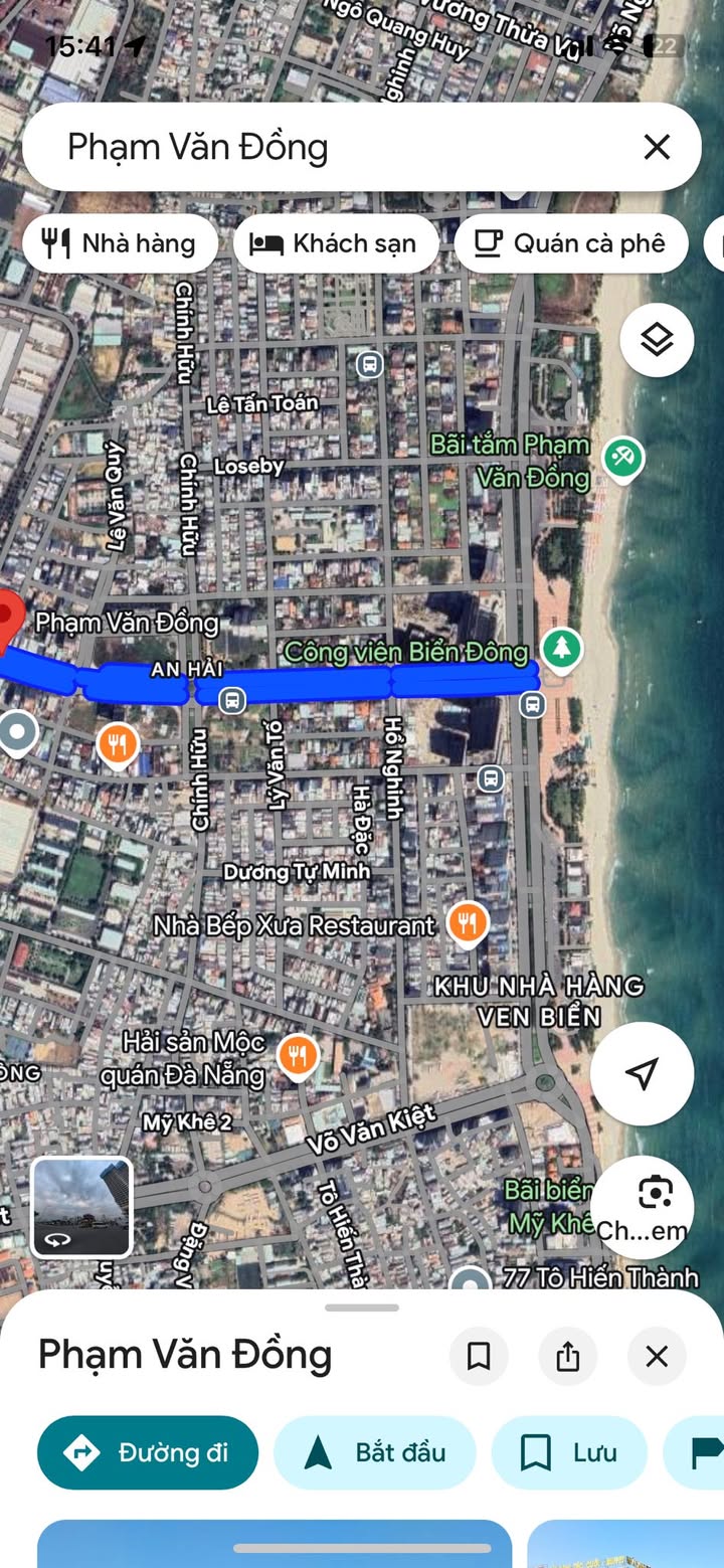 Căn nhà 3 tầng mặt tiền Phạm Văn Đồng, Đà Nẵng 125m² - Đầu tư sinh lời lý tưởng!