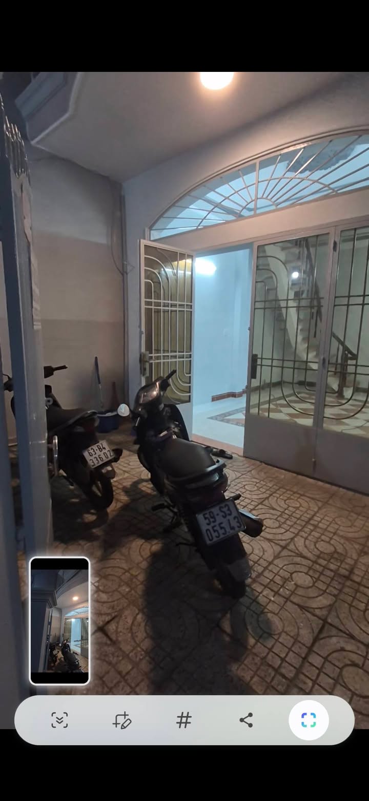 Nhà nguyên căn đường Dương Bá Trạc, P2, Q8 - Diện tích 32m², giá 7 triệu/tháng, không gian yên tĩnh!