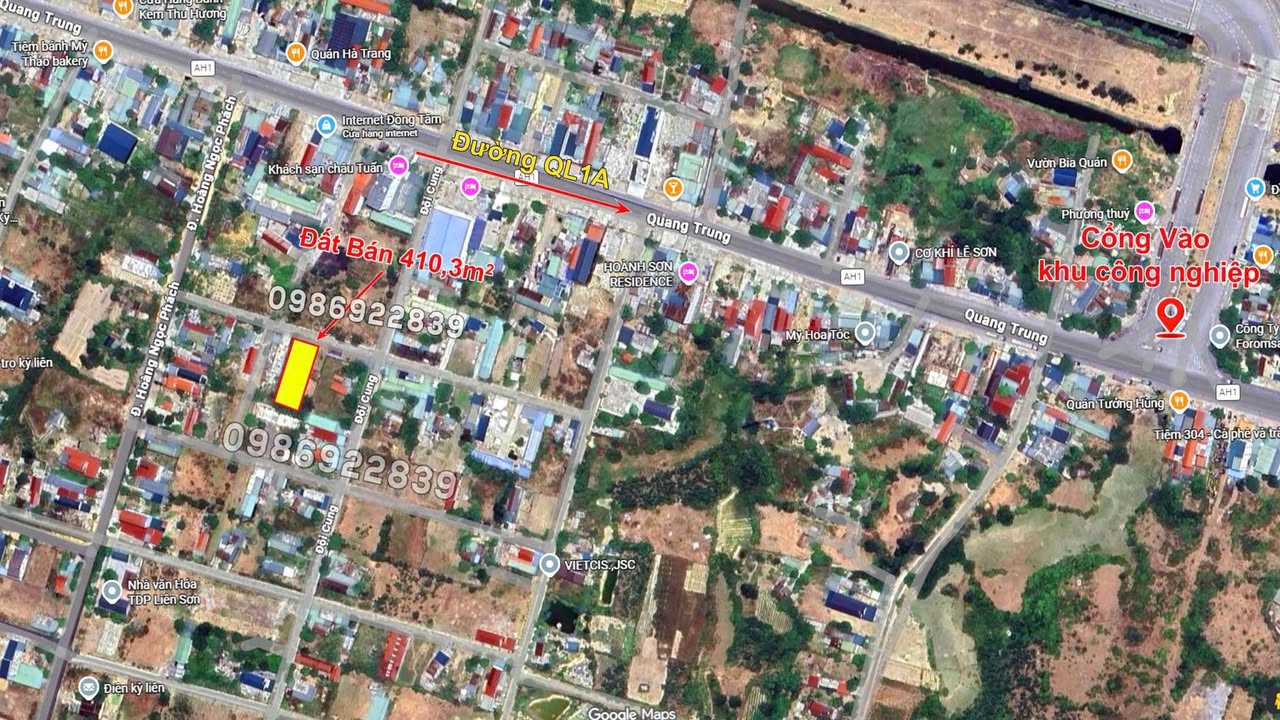 Đất nền Kỳ Liên, Kỳ Anh 411m² giá 1.8 tỷ - Đường thông ô bàn cờ, gần khu công nghiệp!