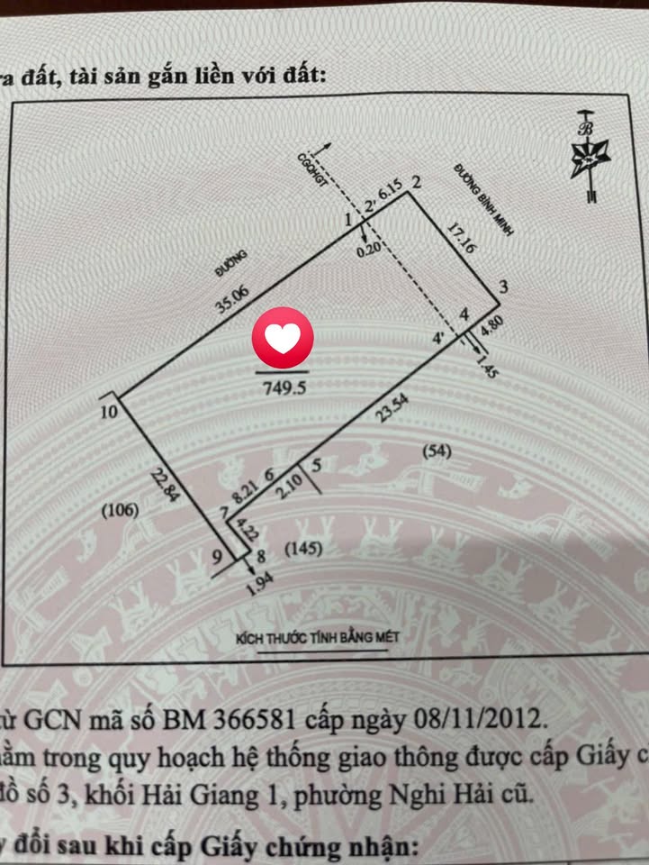 Lô đất vàng 2 mặt tiền Vinh Lộc 749,5 m² giá 35 tỷ - Cơ hội vàng cho nhà đầu tư!