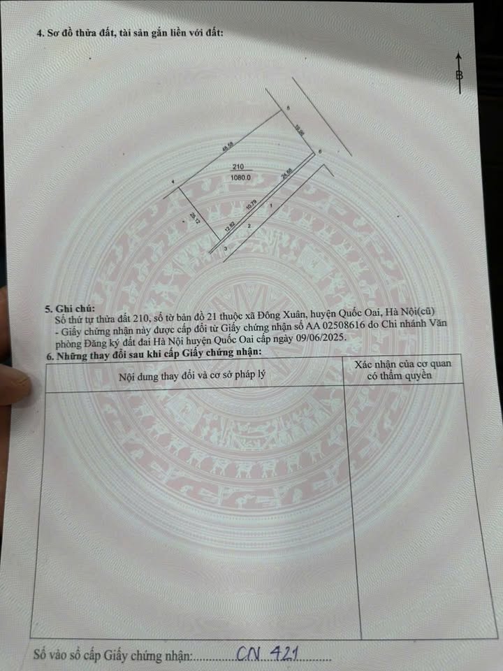 Đất thổ cư 200m² lô góc mặt trục chính Đồng Chằm, Đông Xuân, Quốc Oai - Cơ hội đầu tư hấp dẫn!