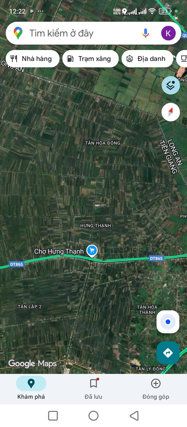 Đất thổ cư 5000m² Hưng Thạnh, Tiền Giang giá 1.1 tỷ - Cơ hội đầu tư hấp dẫn!