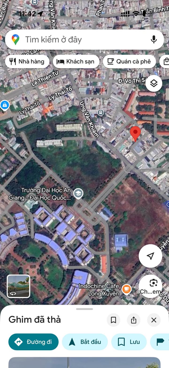 Đất nền 76,5m² tại khu Nam Kinh, Long Xuyên - Đối diện ĐHAG Đông Xuyên, giá tốt thương lượng!