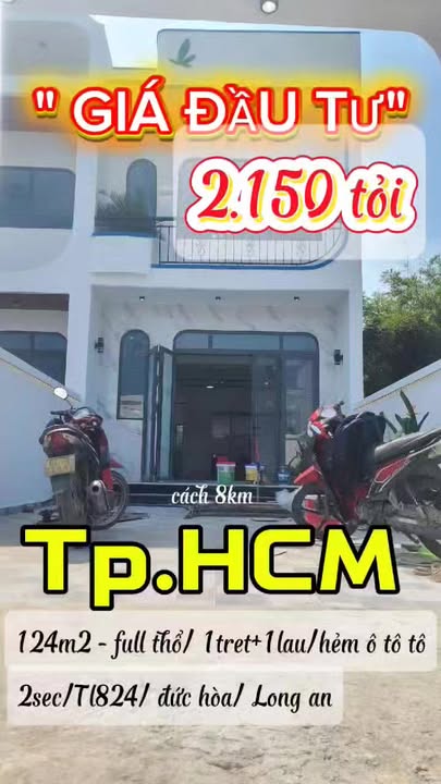 Nhà 2 tầng mới xây tại Mỹ Hạnh Nam 123m² giá 2.15 tỷ - Cơ hội đầu tư hiếm có!