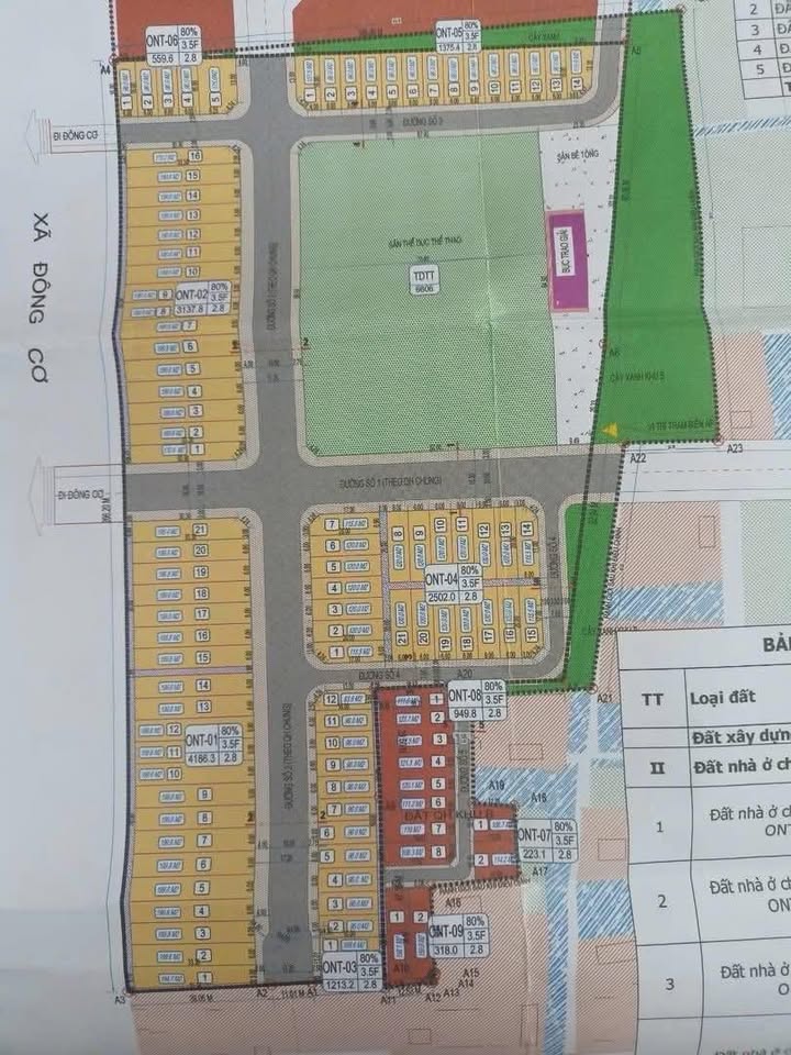 Đất nền Đông Minh - Tiền Hải 96m² giá 1.6 tỷ - Mặt tiền sân bóng, hướng Tây Nam!