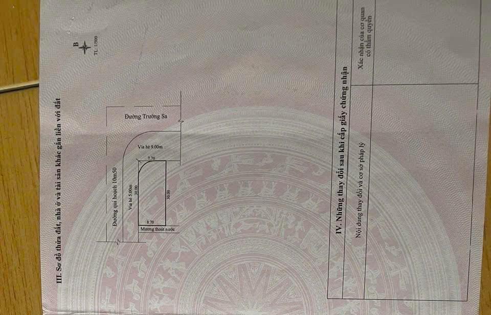 Đất nền lô góc đường Trường Sa - Mộc Sơn 4, 230m² giá 26.45 tỷ - Cơ hội đầu tư tuyệt vời!
