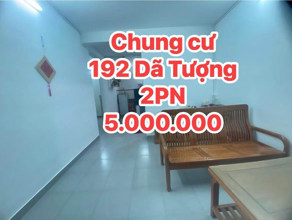 Căn hộ cho thuê 192 Dã Tượng, Nha Trang 59m² giá 5 triệu - Gần biển chỉ 500m!