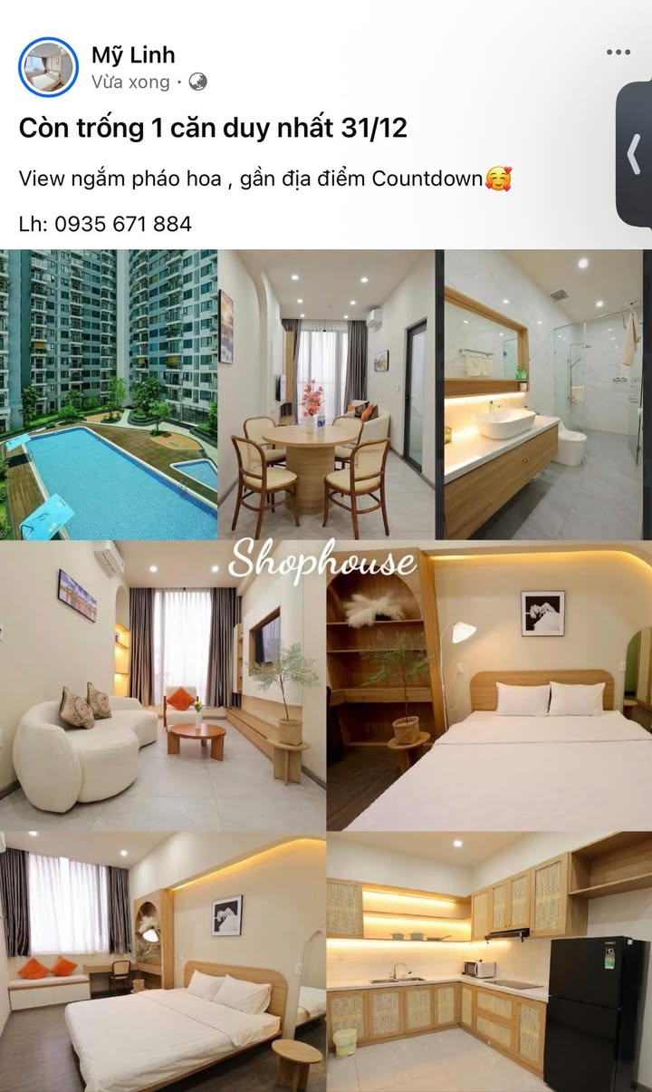 Căn hộ Nera Garden - Tố Hữu, Huế - Cho thuê ngắn hạn, dài hạn - Tiện nghi đầy đủ!