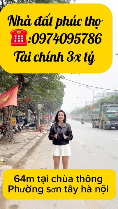 Căn hộ chung cư tại đường Chùa Thông, phường Sơn Lộc, 64m² - Vị trí đắc địa, giá chỉ 3 tỷ!
