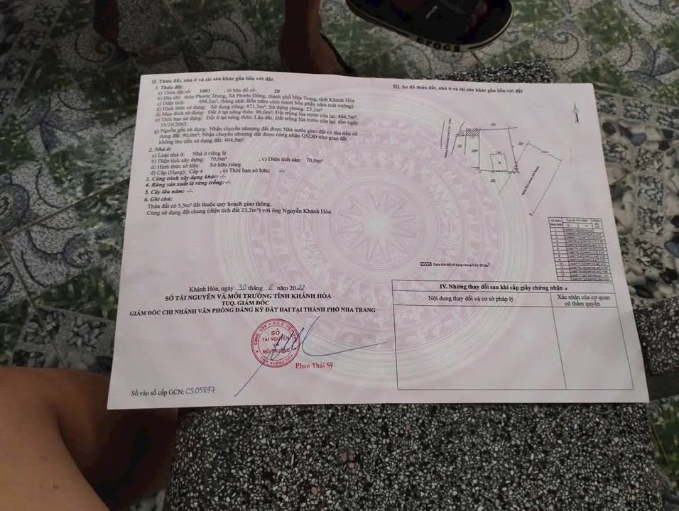 Đất thổ cư Lư Giang, Phước Đồng Nha Trang 494,6m² - Sổ hồng chính chủ, giá chỉ 4,7 tỷ!