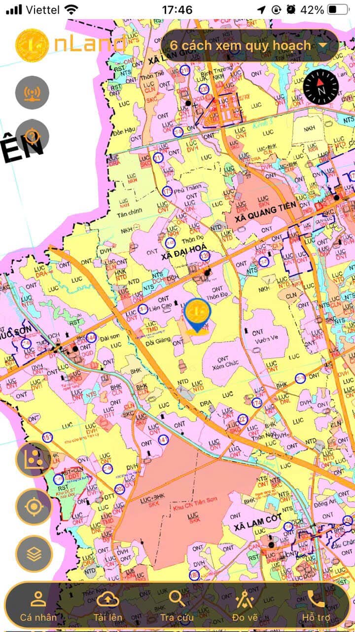 Đất nền Đại Hóa Tân Yên 133m² giá 500 triệu - Đường ô tô vào tận nơi!