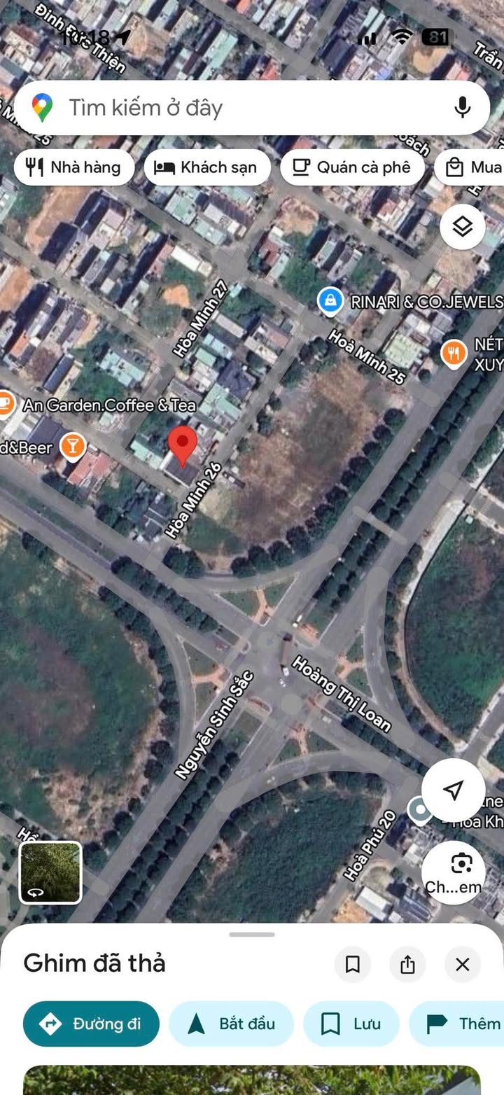 Đất nền góc Hòa Minh, Liên Chiểu 216m² giá 18.9 tỷ - Cơ hội đầu tư hấp dẫn!