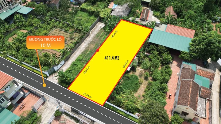 Đất nền Hoằng Ngọc - Hoằng Hóa 411m² giá tốt - Đầu tư sinh lời nhanh!