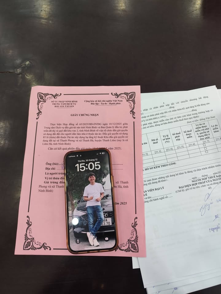 Đất nền Thanh Phong, Thanh Liêm 103m² giá 1.9 tỷ - Đầu tư sinh lời nhanh chóng!