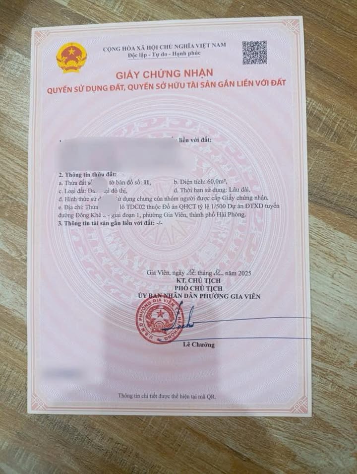 Lô đất TĐC Đông Khê 2 Ngô Quyền 50m² giá 6 tỷ - Tiềm năng kinh doanh hấp dẫn!