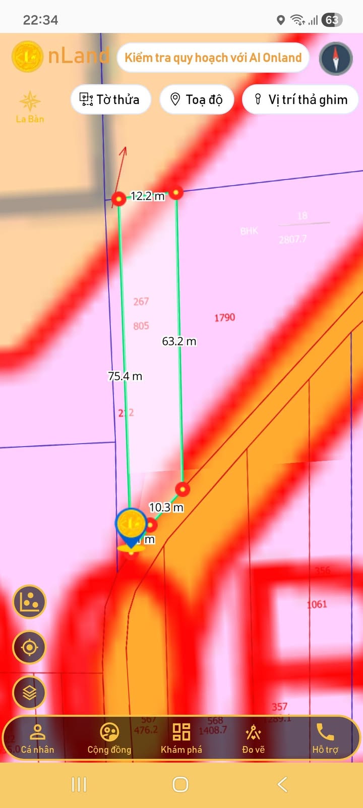 Đất nền Suối Đá 756m² giá 1.4 tỷ - Nhà góc 2 mặt tiền