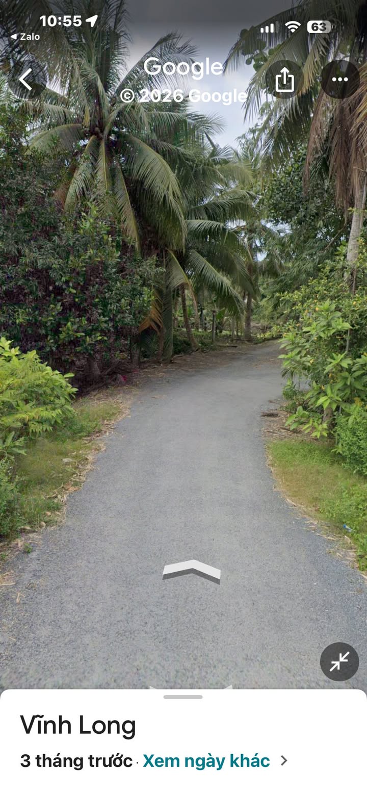 Đất mặt tiền đường nhựa xã Hòa Lộc, huyện Tam Bình 111,5m² - Đầu tư sinh lời lý tưởng!