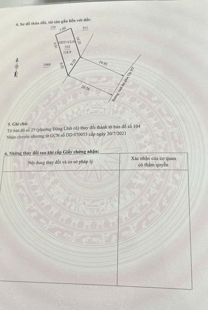 Đất Vành Đai Tây, Phường Đông Lĩnh, TP. Thanh Hóa 118m² giá 2 tỷ - Kinh doanh sầm uất!