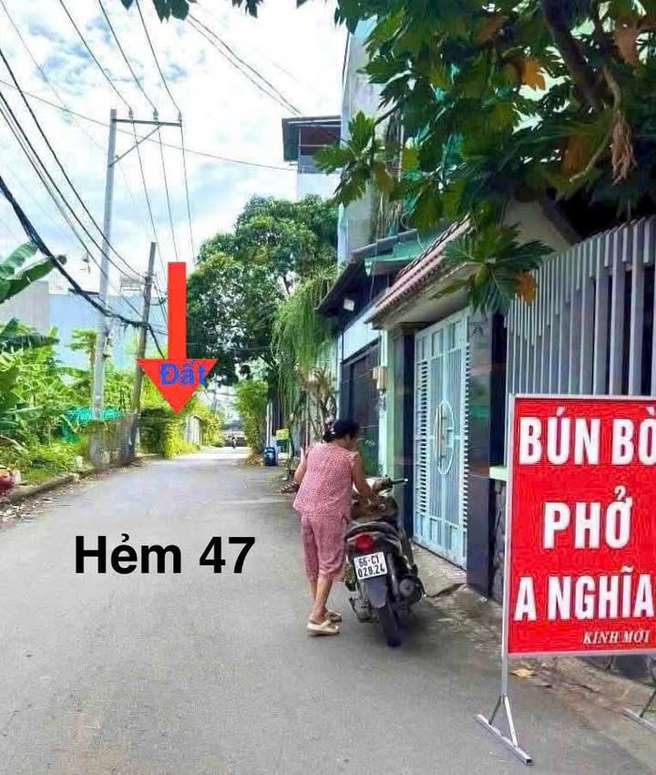 Đất mặt tiền Hẻm 47 Trường Lưu, Long Trường, Q9 - Kinh doanh lý tưởng chỉ 4.5 tỷ!