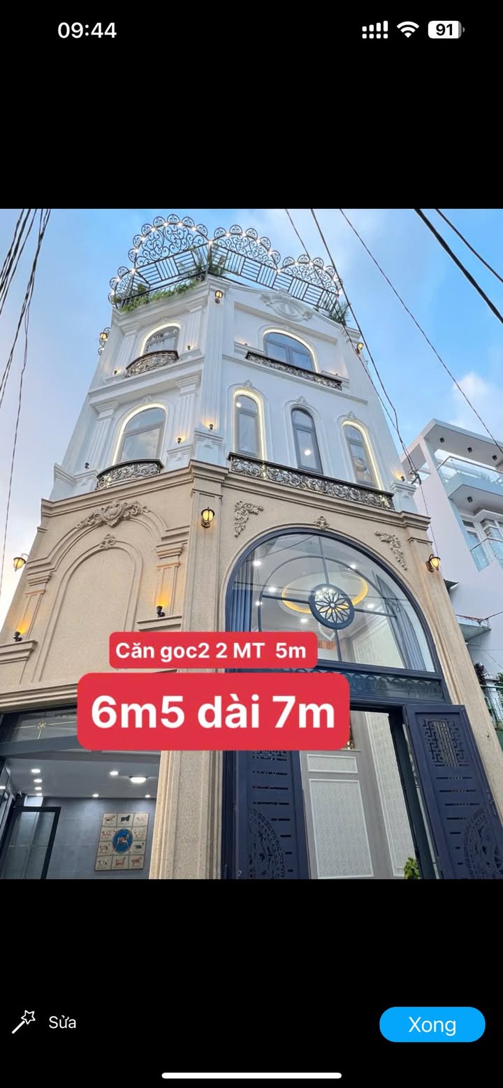 Nhà riêng góc 2 mặt tiền hẻm xe hơi 5m đường Quang Trung 45.5m² giá 7.9 tỷ - Nhà mới full nội thất