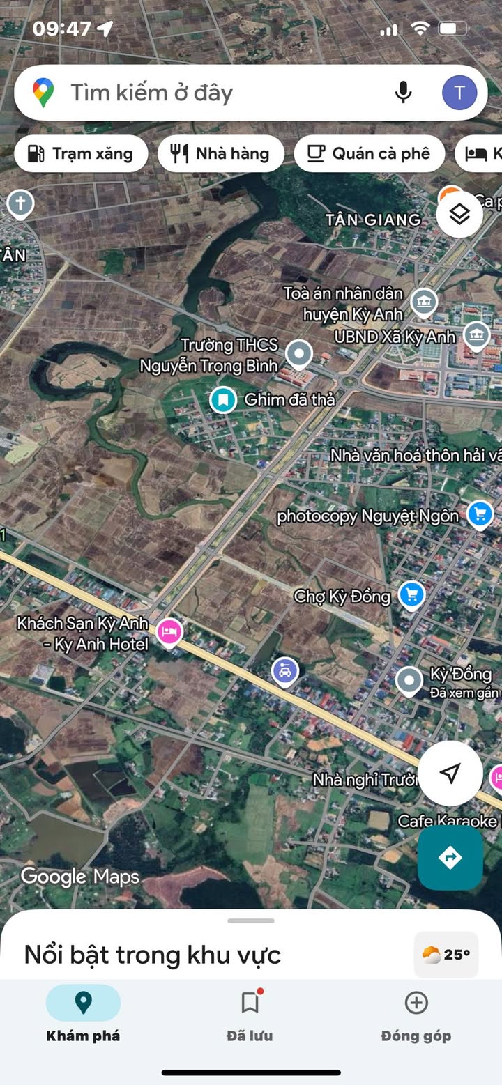 Đất kinh doanh Quốc lộ 1A Kỳ Anh 120m² giá 2 tỷ - Cơ hội đầu tư hấp dẫn!