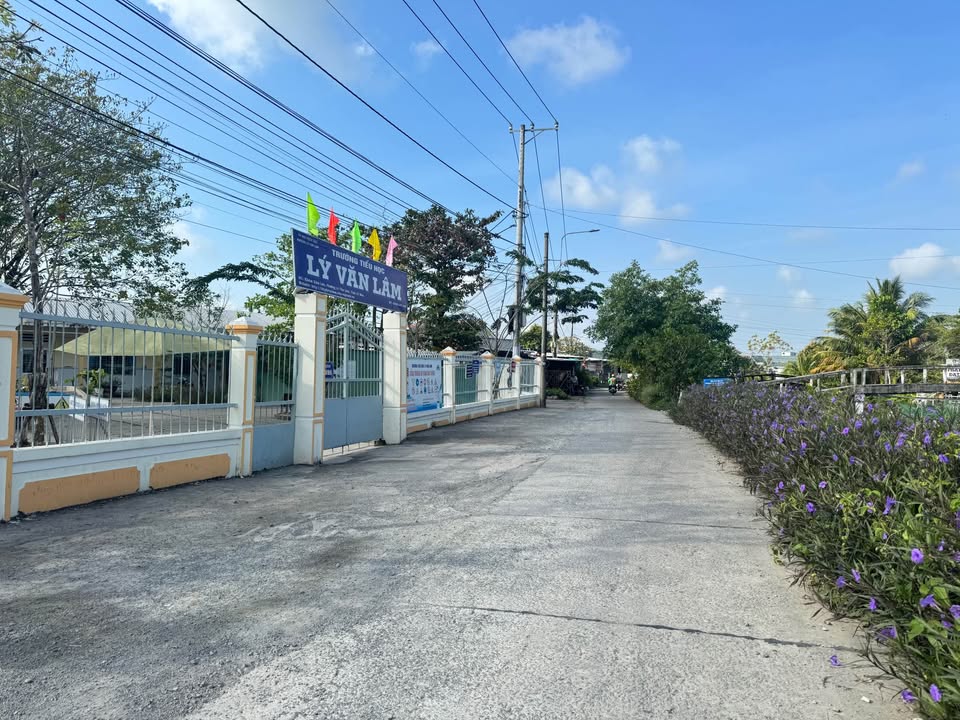 Đất thổ cư Lý Văn Lâm 550m² giá 1.2 tỷ - Mặt tiền kênh nước ngọt quanh năm