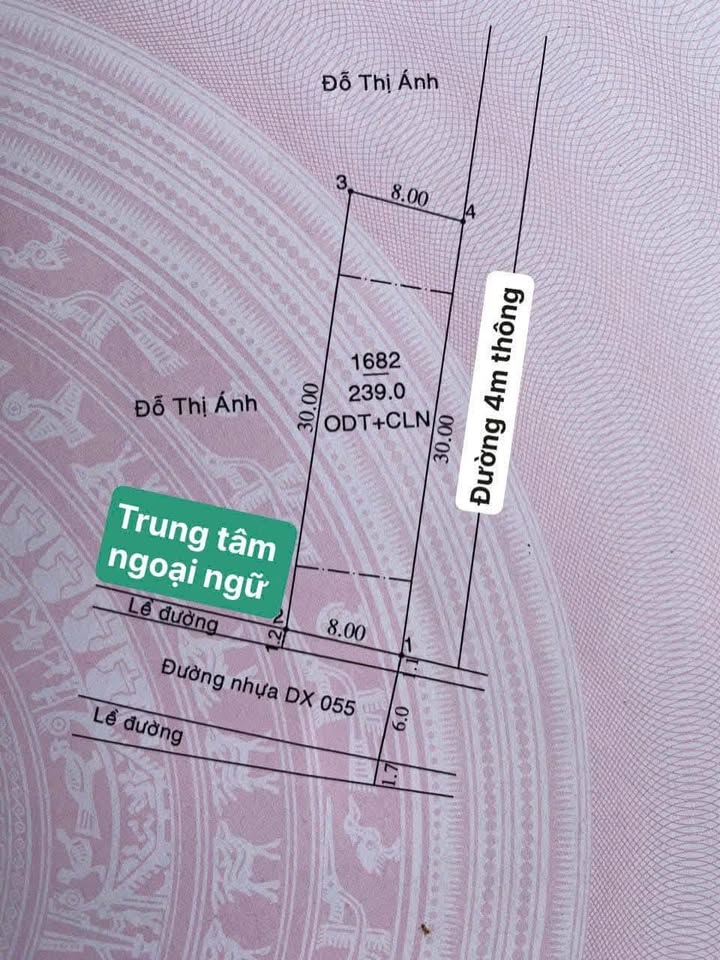 Đất nền Phú Mỹ Thủ Dầu Một 240m² giá 5 tỷ - Lô góc thoáng mát, xây nhà ngay!