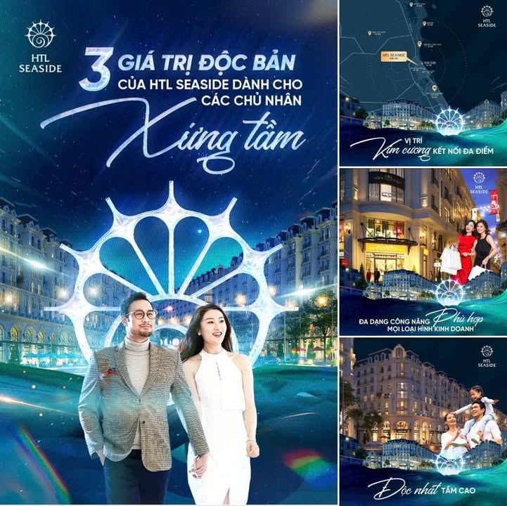 Shophouse HTL Seaside Tuy Hoà 98m² giá 6 tỷ - Đầu tư sinh lời ngay hôm nay!