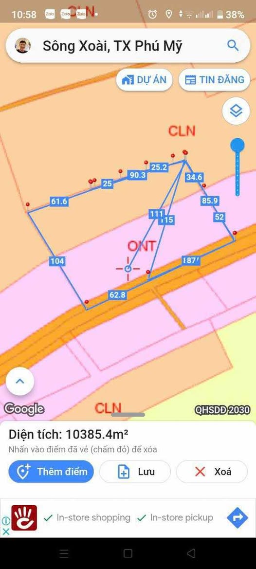 Đất nền đẹp tại Sông Xoài, Phú Mỹ 14,300m² - Cơ hội đầu tư hấp dẫn!