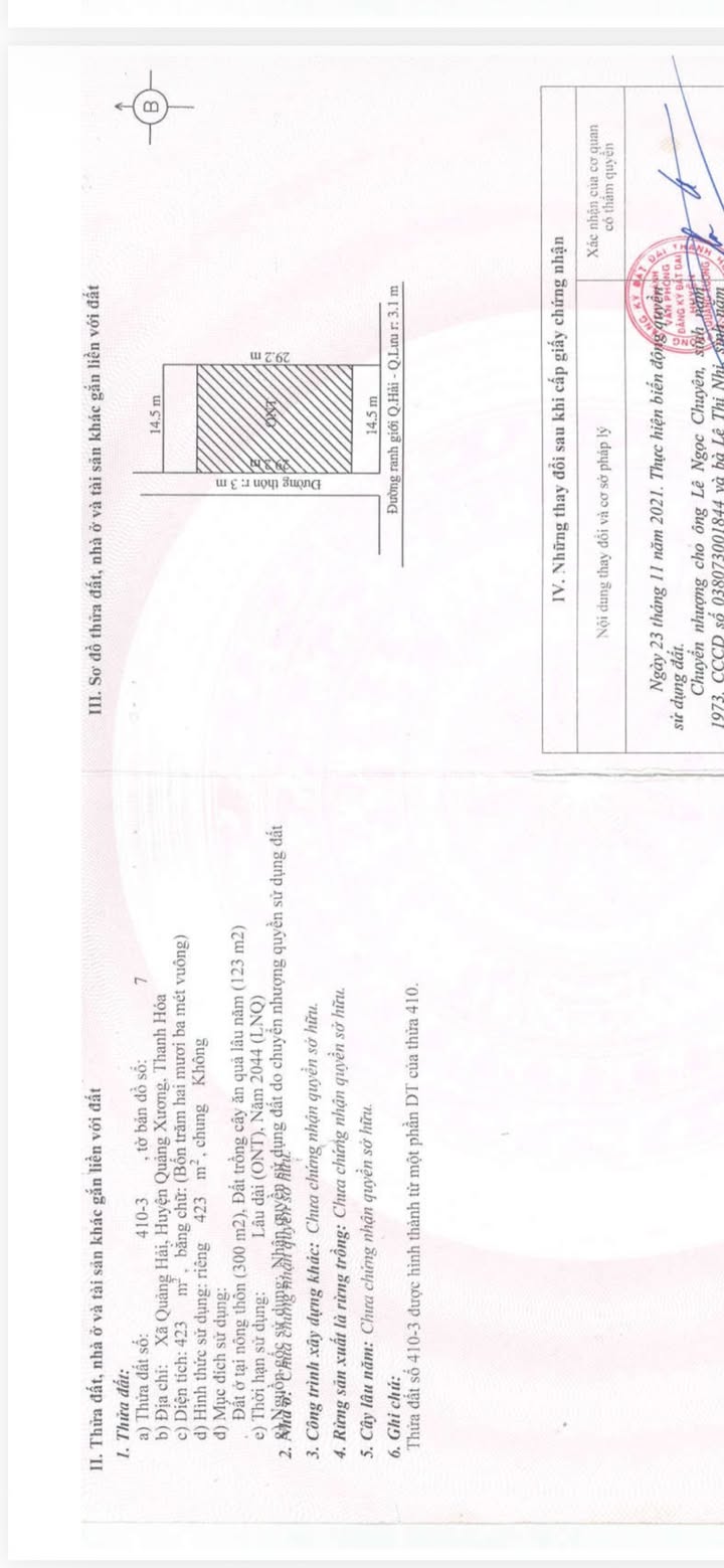 Đất thổ cư Quảng Hải 473m² giá 3.311 tỷ - Cơ hội đầu tư tuyệt vời!