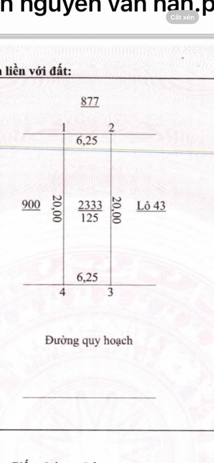 Đất nền Khu Tái Định Cư Hồng Tiến Phổ Yên 125m² giá 3 tỷ - Cơ hội đầu tư sinh lời ngay!
