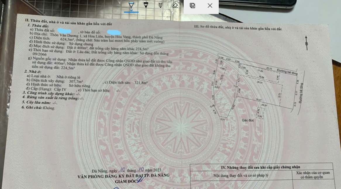 Đất Hòa Liên, Đà Nẵng 624m² giá 7.2 tỷ - Chính chủ bán gấp!