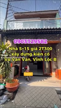 Nhà riêng Vĩnh Lộc B 75m² giá thỏa thuận - Nội thất cao cấp tặng lại!