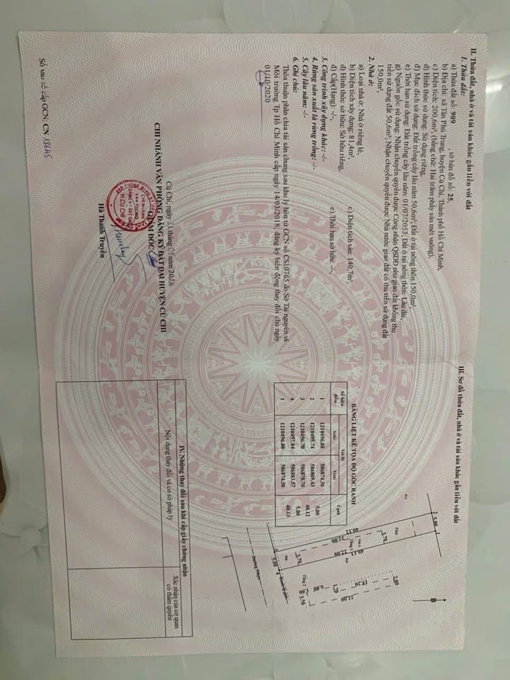 Nhà lầu Củ Chi 200m² giá 3.85 tỷ - Hoàn công, 5 phòng trọ sẵn sàng cho thuê!