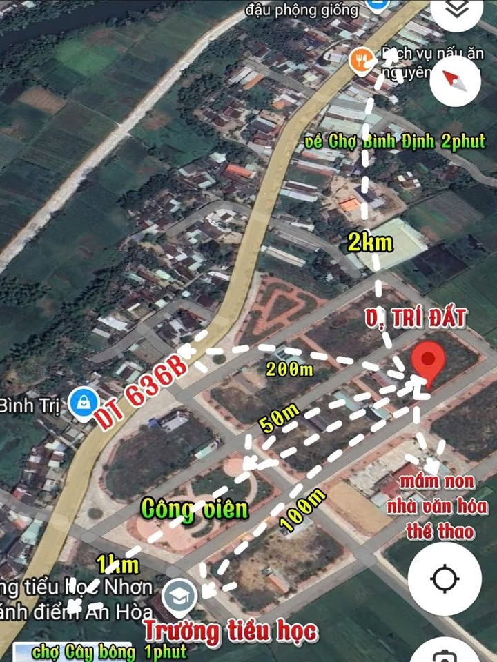 Đất thổ cư An Hòa, Nhơn Khánh 120m² giá 920 triệu - Cơ hội đầu tư hấp dẫn!