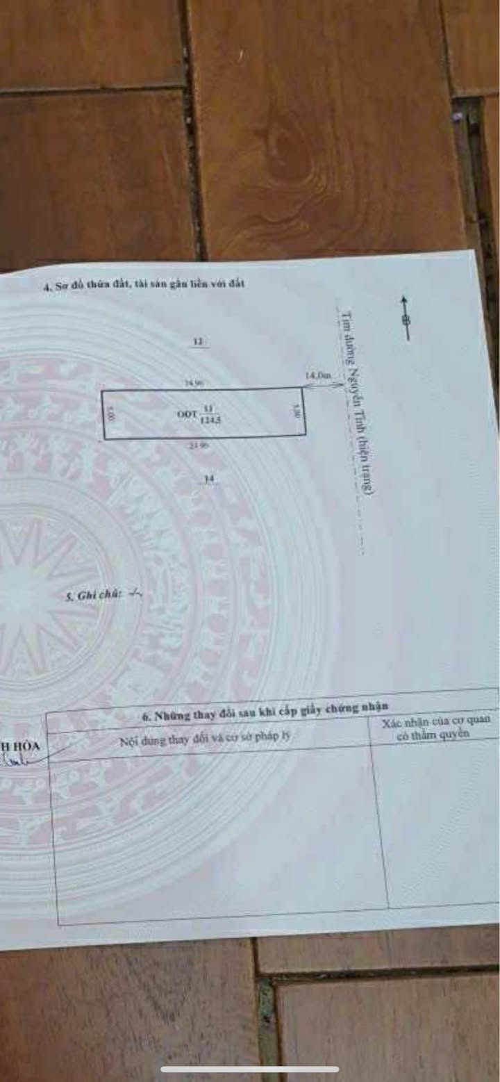 Đất nền đường Nguyễn Tĩnh, phường Đông Hương 125m² giá 5.6 tỷ - Vị trí đẹp, kinh doanh thuận lợi!