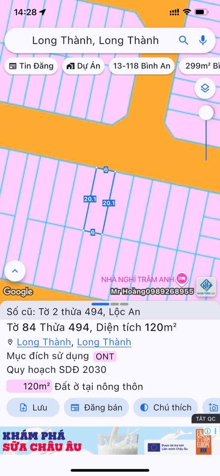 Đất nền Khu Đô Thị STC Long Thành 120m² - Đầu tư sinh lời ngay!